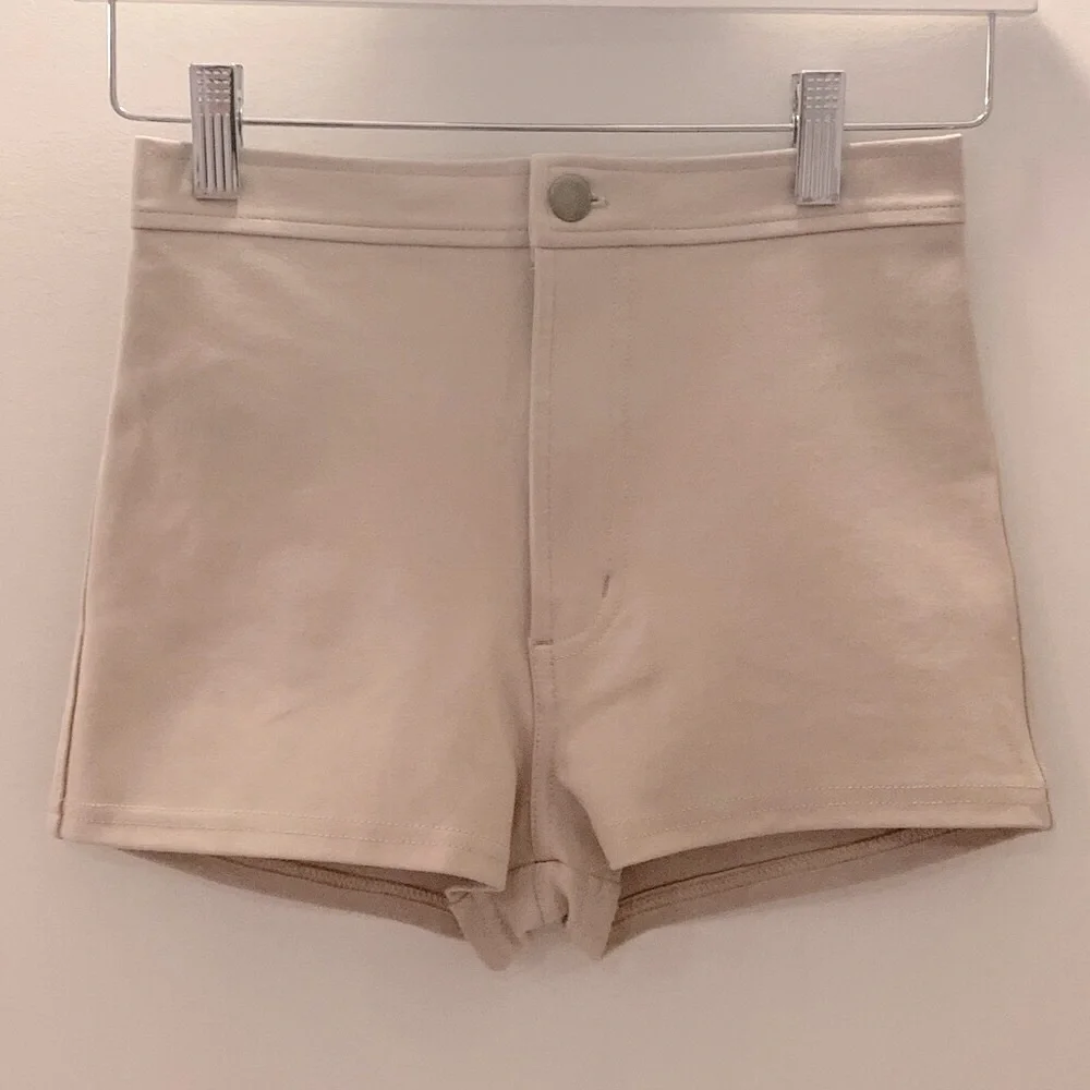 American Apparel size S beige short - Picture 5 of 9